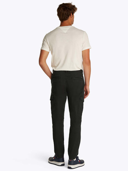 PANTALONE AUSTIN CARGO TOMMY JEANS UOMO NERO