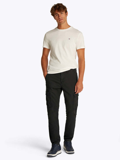 PANTALONE AUSTIN CARGO TOMMY JEANS UOMO NERO