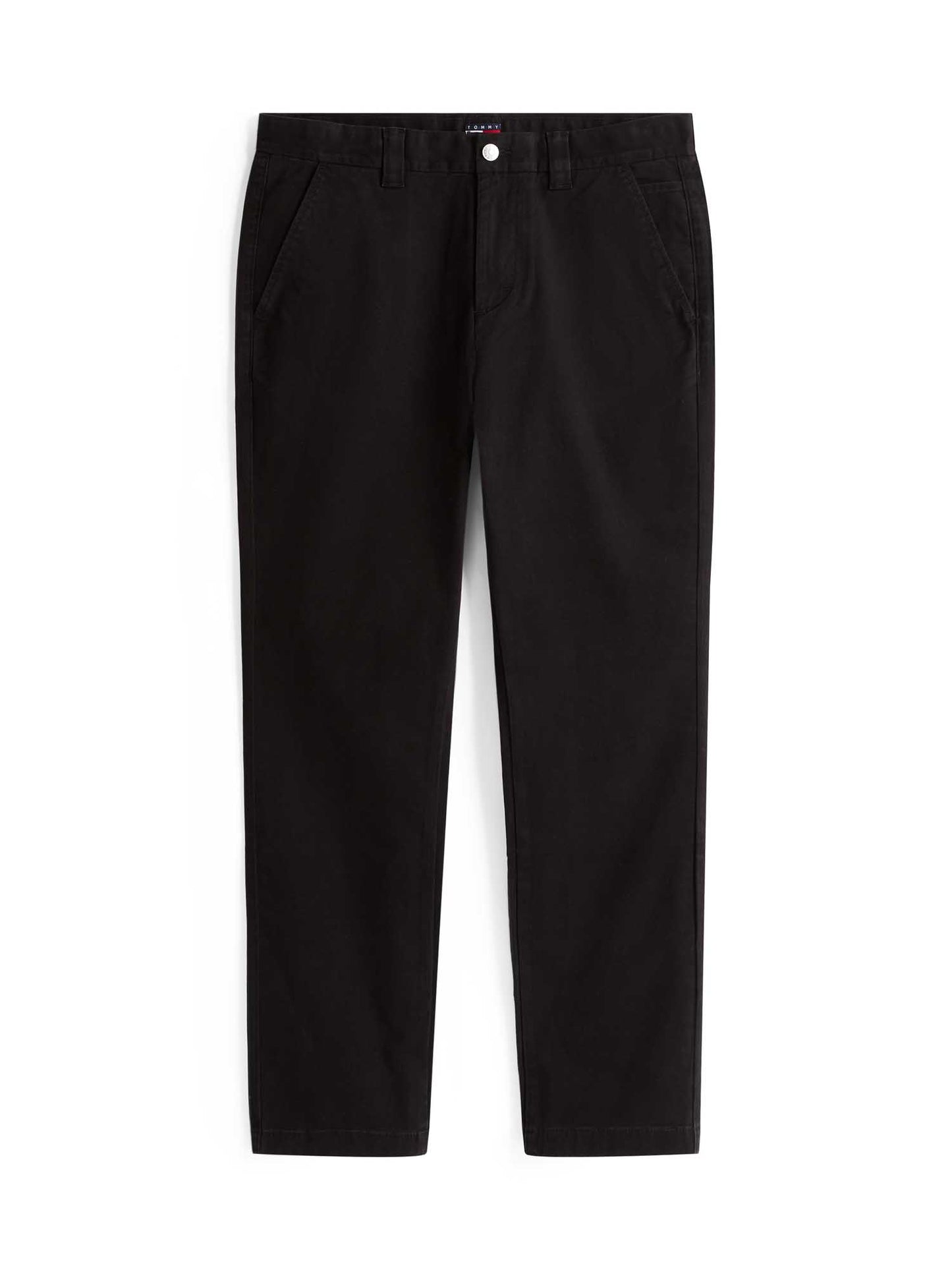 PANTALONI CHINO AUSTIN TOMMY JEANS DA UOMO NERO
