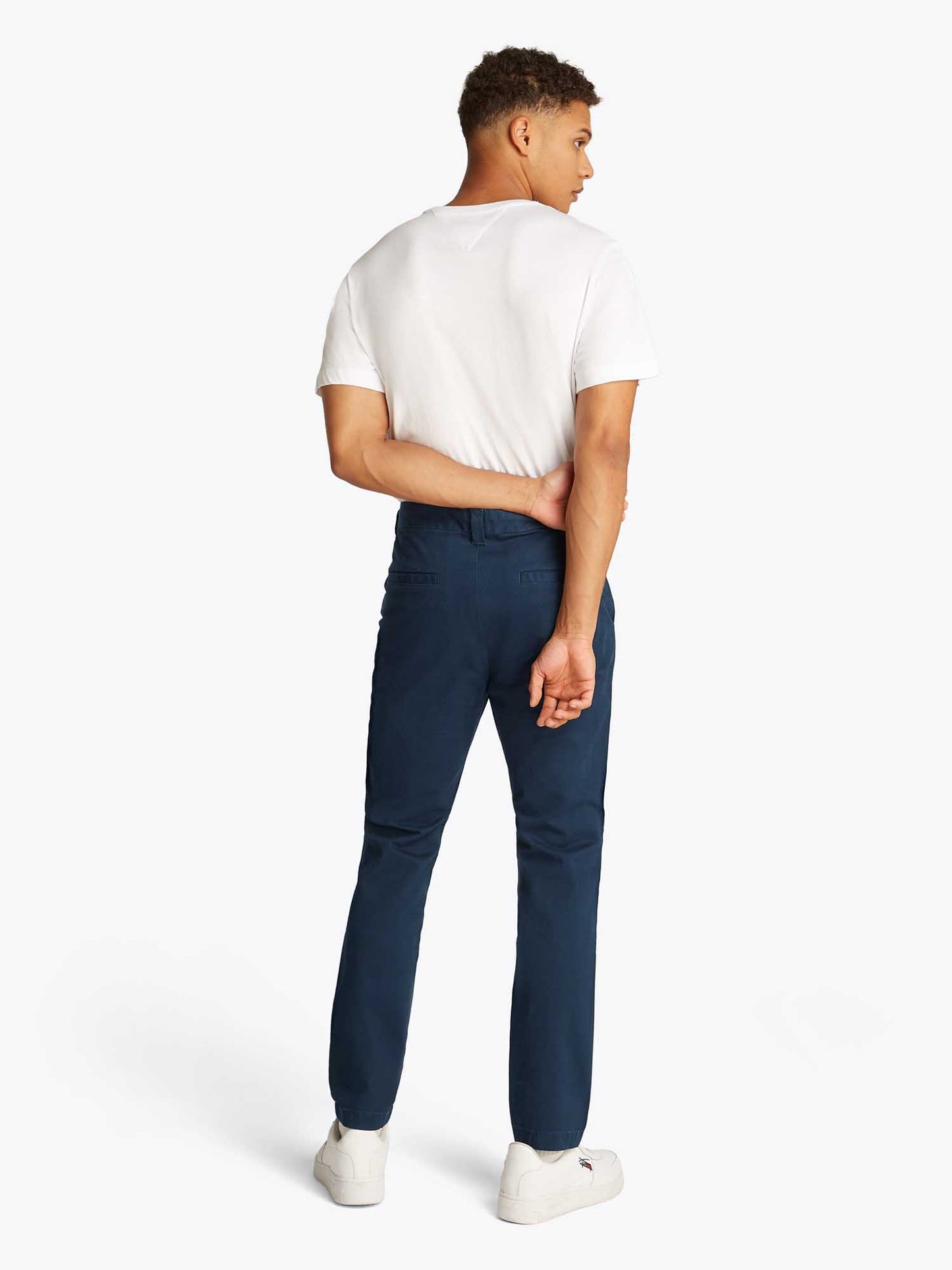 PANTALONI CHINO AUSTIN TOMMY JEANS DA UOMO BLU