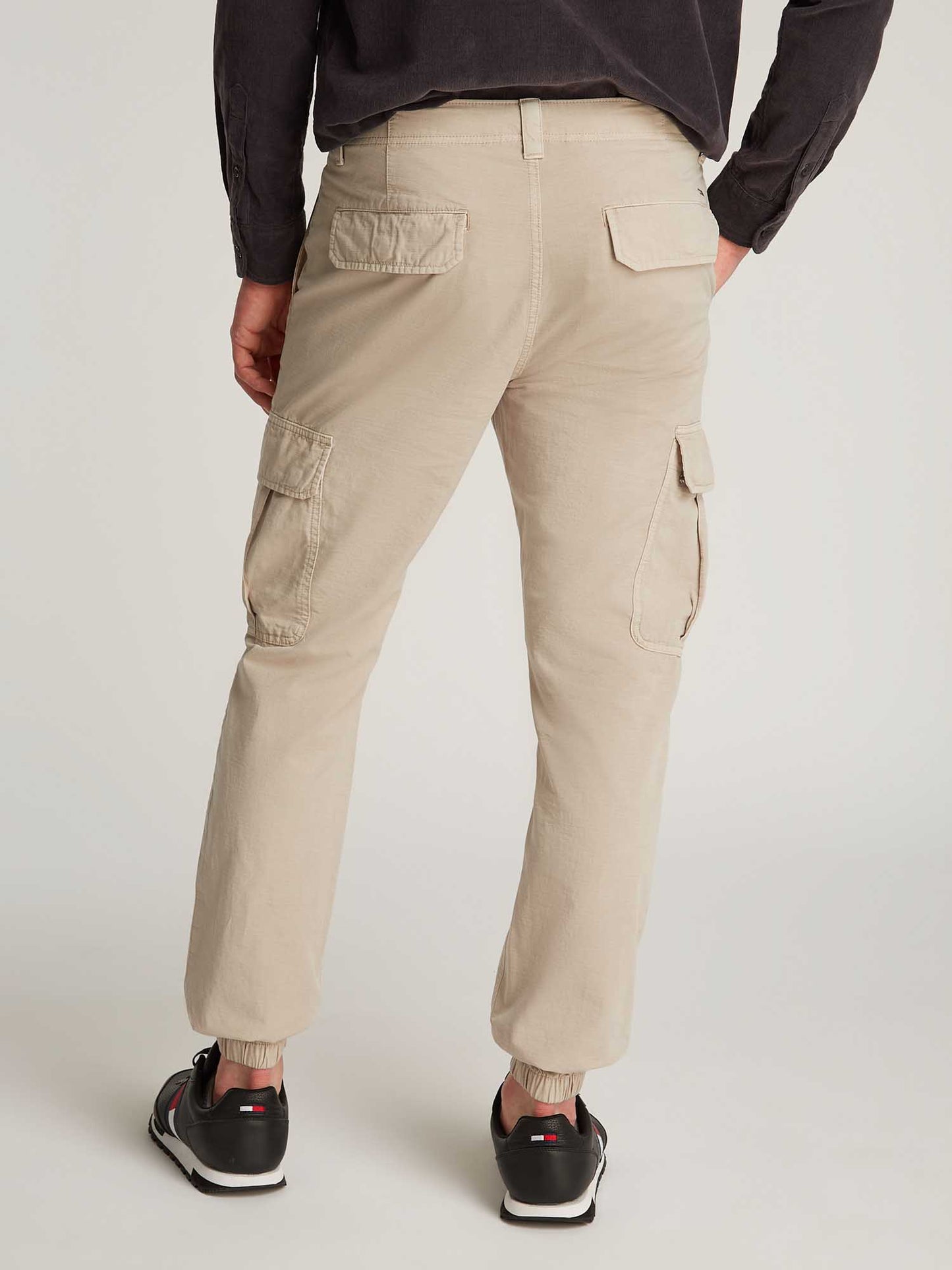PANTALONE RYAN CARGO TOMMY JEANS UOMO BEIGE