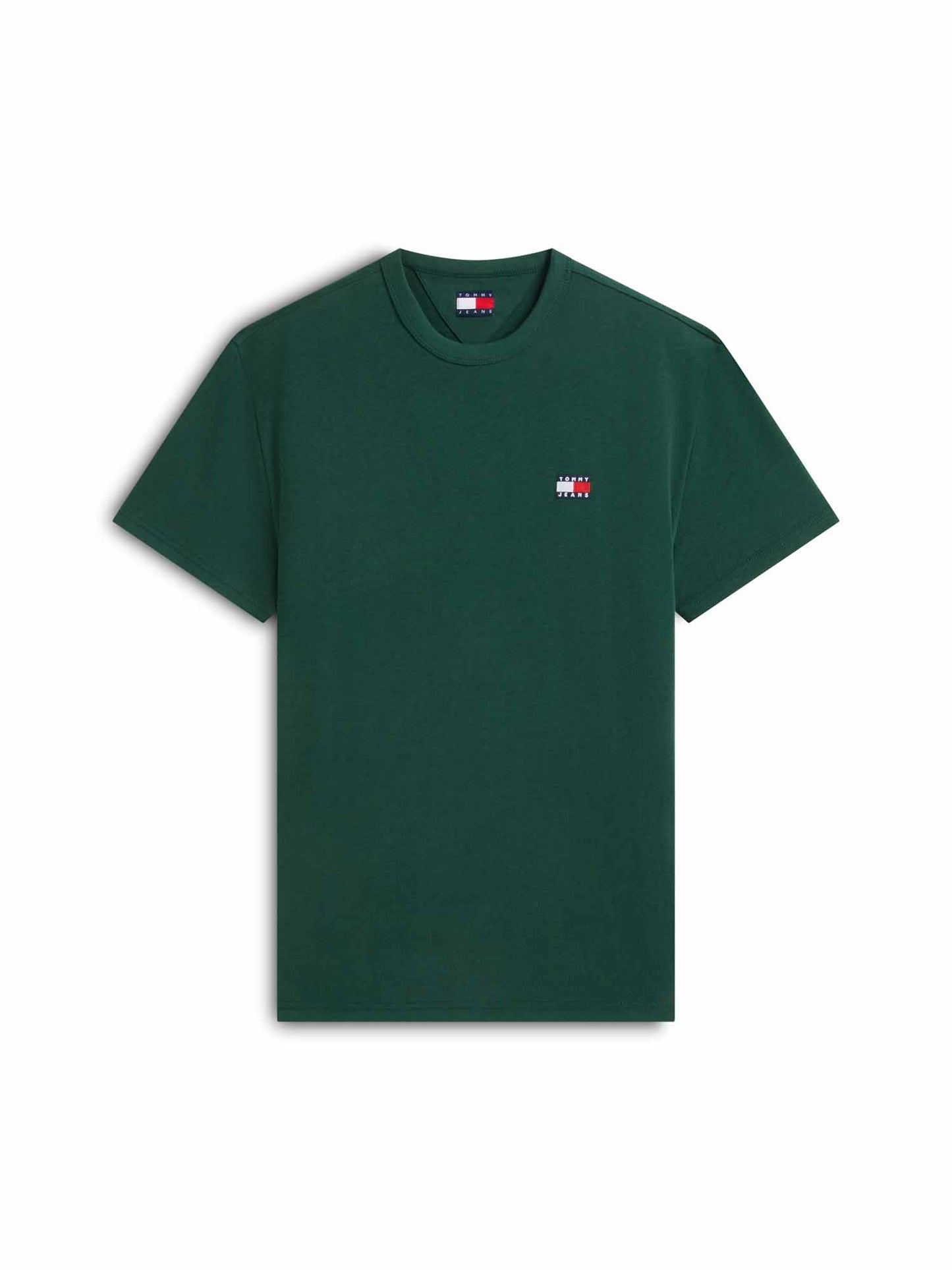 Tommy Hilfiger Tommy Badge, t-shirt maniche corte da uomo verde
