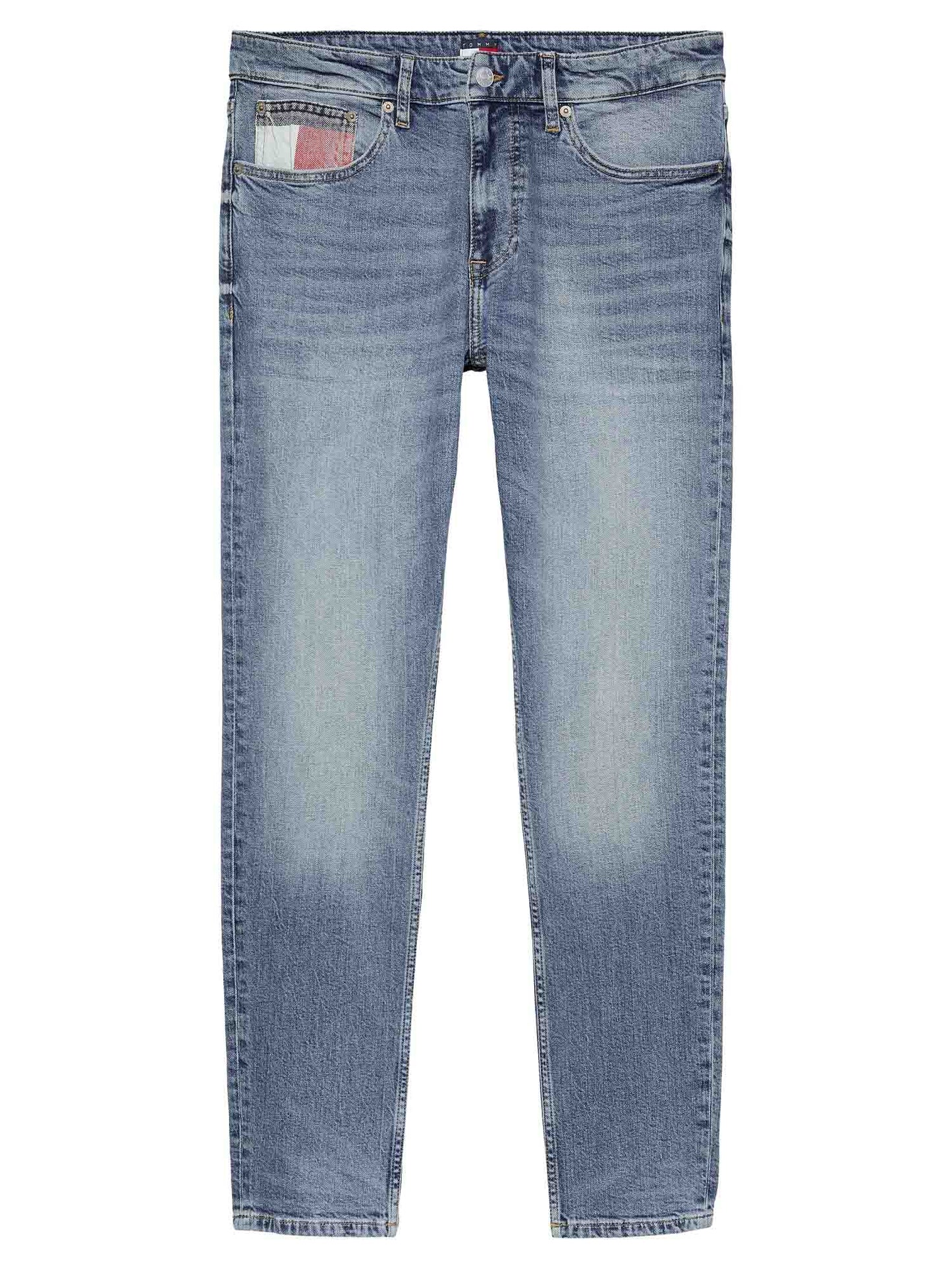 DENIM AUSTIN SLIM TAPPARED TOMMY JEANS UOMO JEANS CHIARO