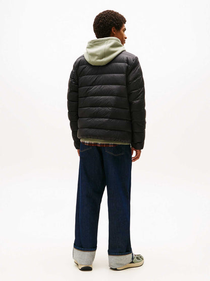 Tommy j. lt down jkt giubbino da uomo nero