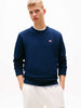 felpa-badge-tommy-jeans-uomo-blu