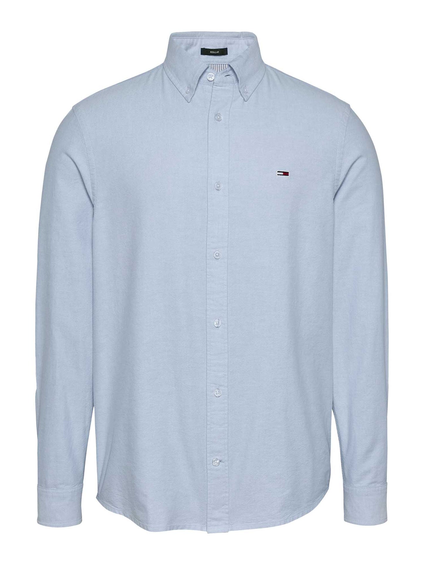 CAMICIA OXFORD TOMMY JEANS UOMO CELESTE