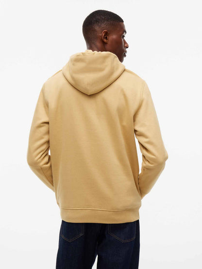 Tommy Hilfiger Tommy Jeans Linear H, felpa da uomo beige