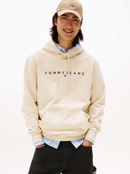 FELPA CON CAPPUCCIO TOMMY JEANS UOMO SAND