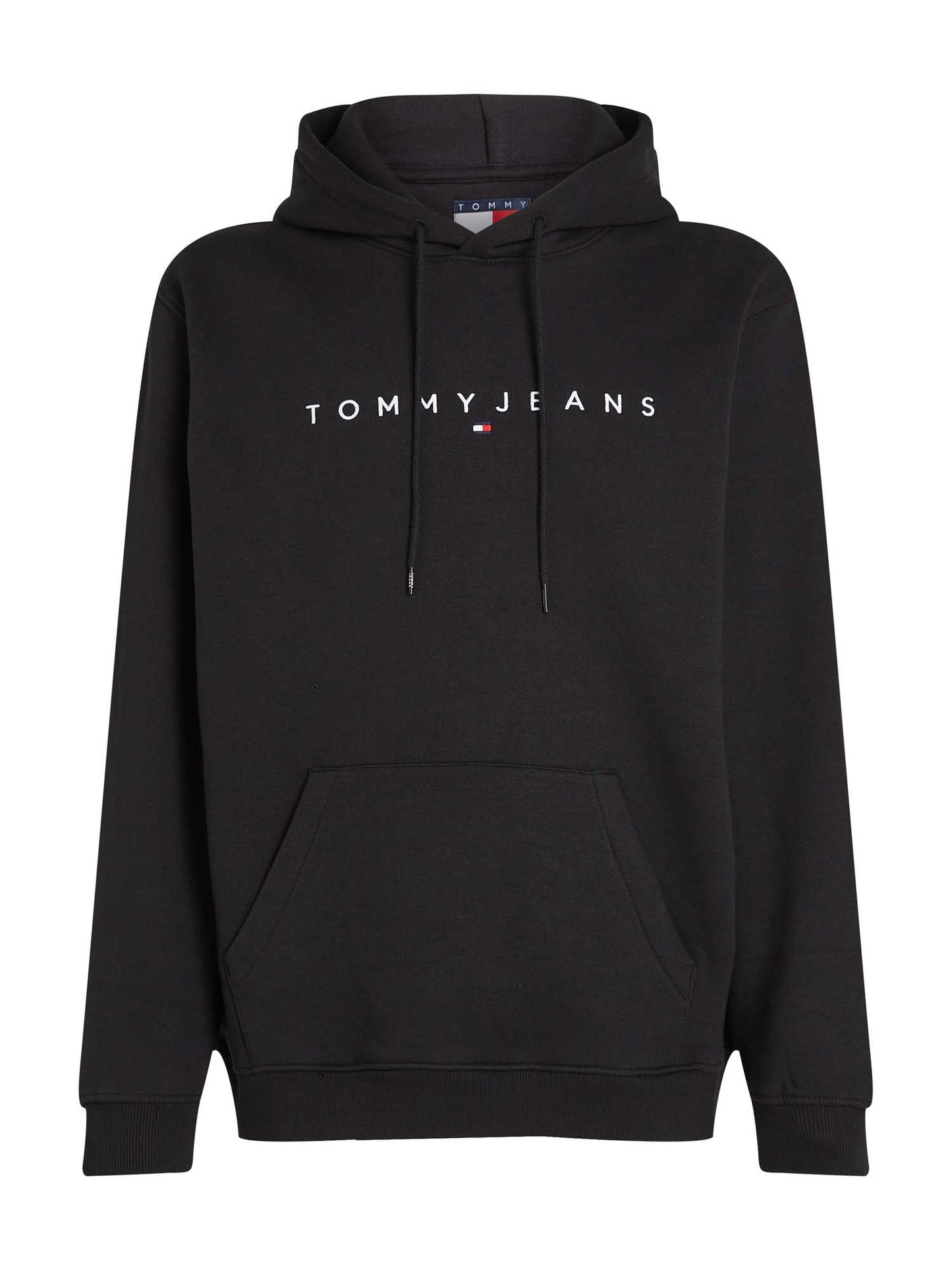 FELPA CON CAPPUCCIO TOMMY JEANS UOMO NERO