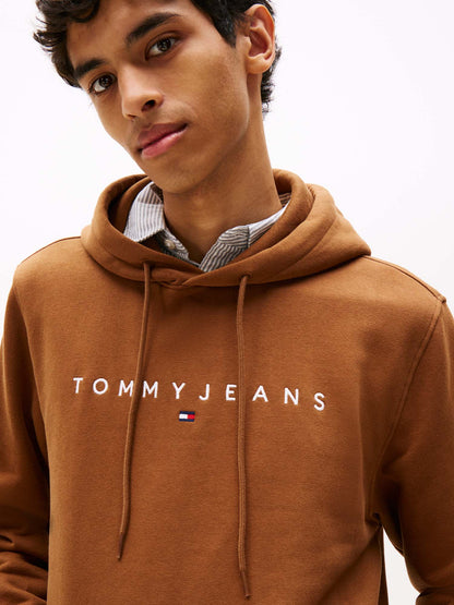 FELPA CON CAPPUCCIO TOMMY JEANS UOMO BISCOTTO