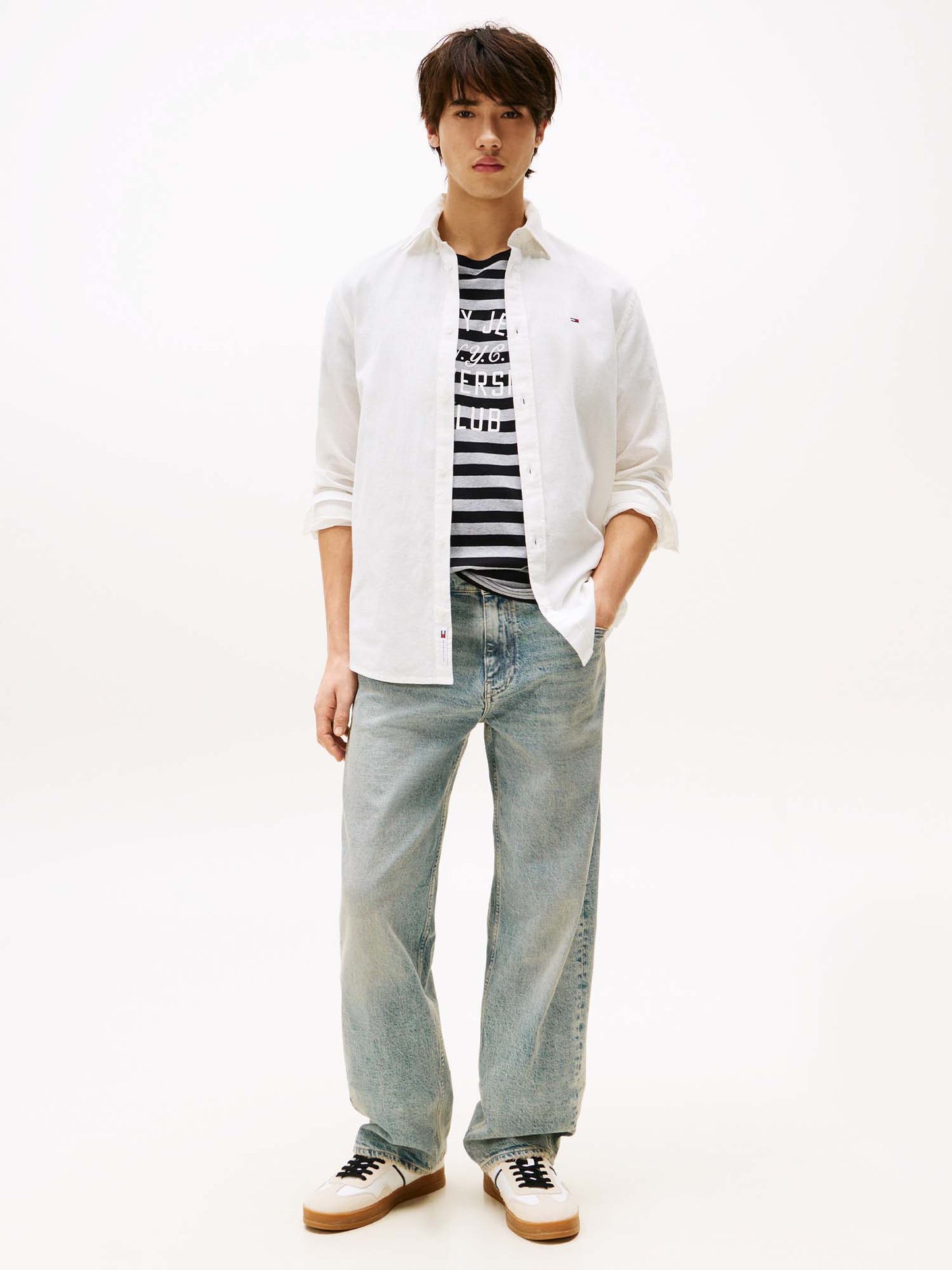 TOMMY H REG LINEN - ECRU'