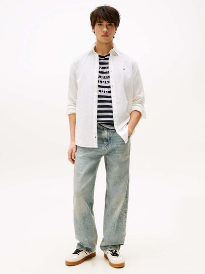 TOMMY H REG LINEN - ECRU'