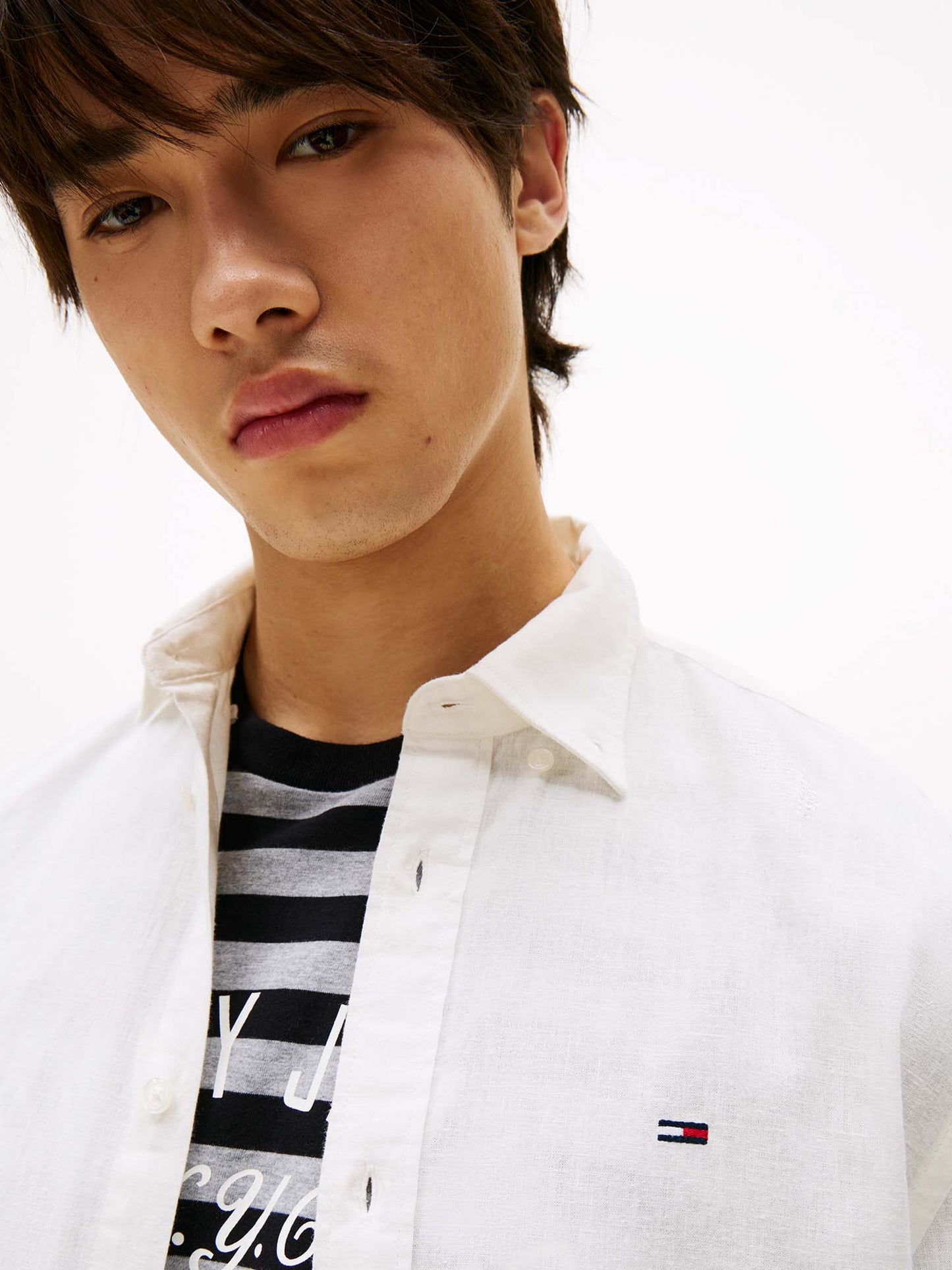 TOMMY H REG LINEN - ECRU'