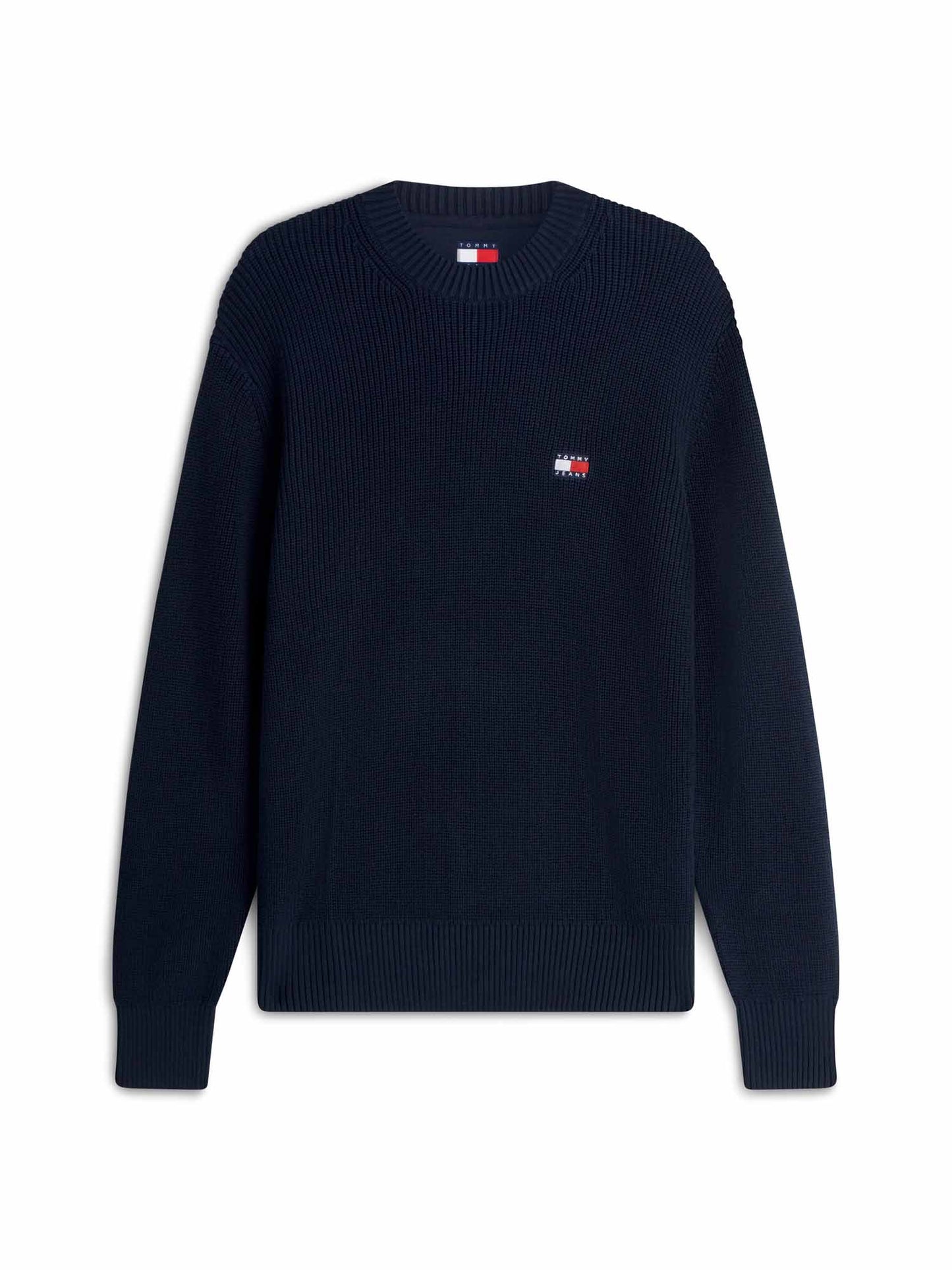 Tommy Hilfiger Tommy Jeans Badge, maglia da uomo blu