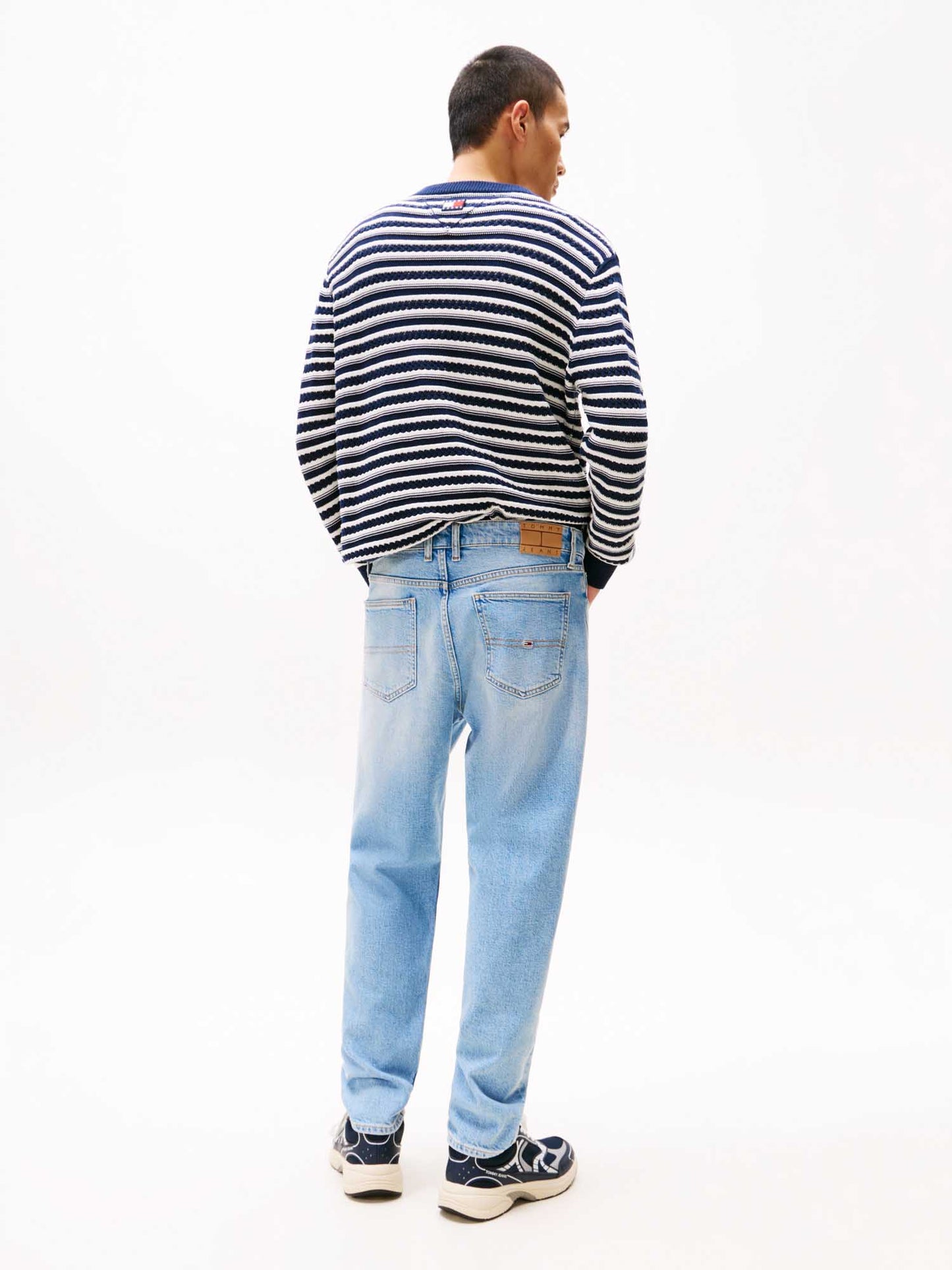 JEANS ISAAC TOMMY JEANS DA UOMO DENIM CHIARO