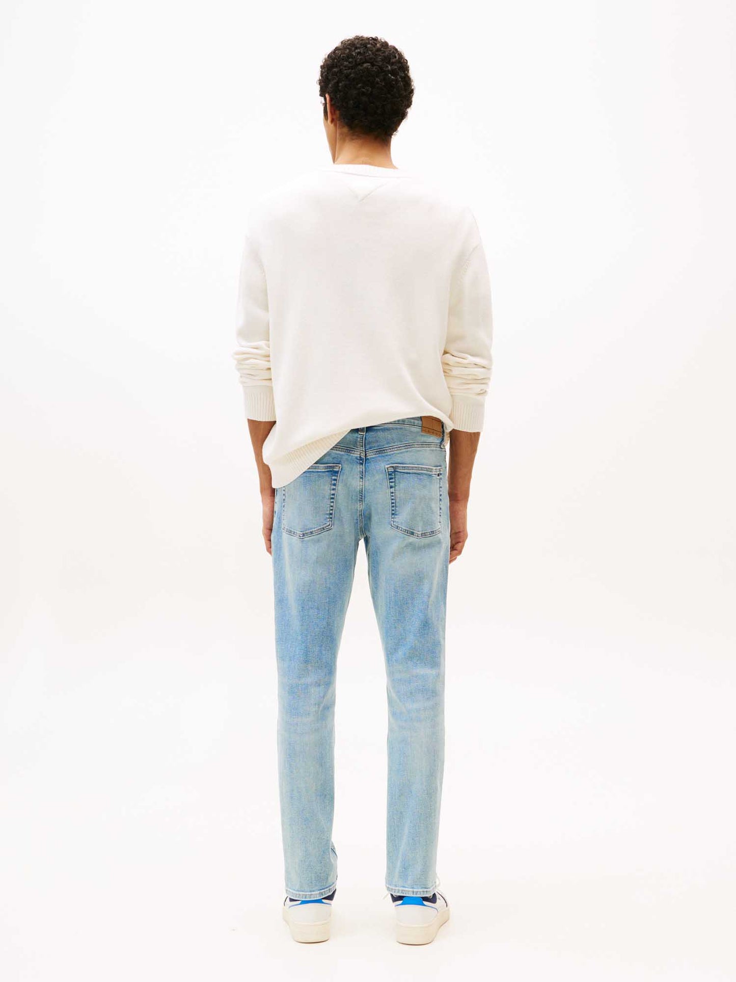 JEANS SCANTON SLIM TOMMY JEANS DA UOMO DENIM CHIARO