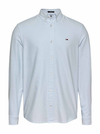 Tommy Hilfiger Oxford, camicia da uomo azzurra
