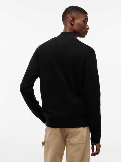 Tommy Hilfiger Tommy Jeans Ess.1/2z, maglia da uomo nera