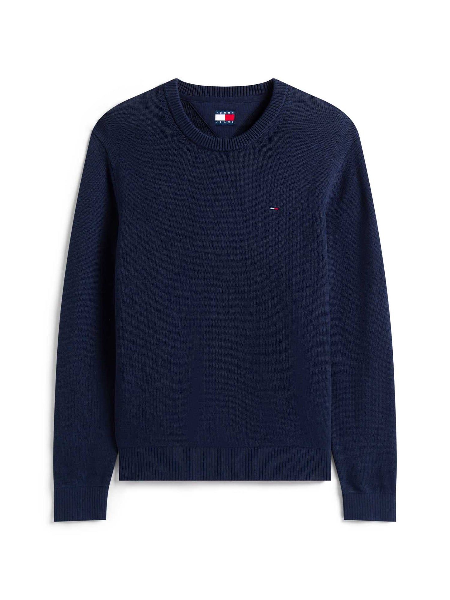 Maglione Tommy Jeans Essentials a girocollo da Uomo blu