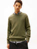 tommy-jeans-pullover-slim-unisex-adulto-in-verde