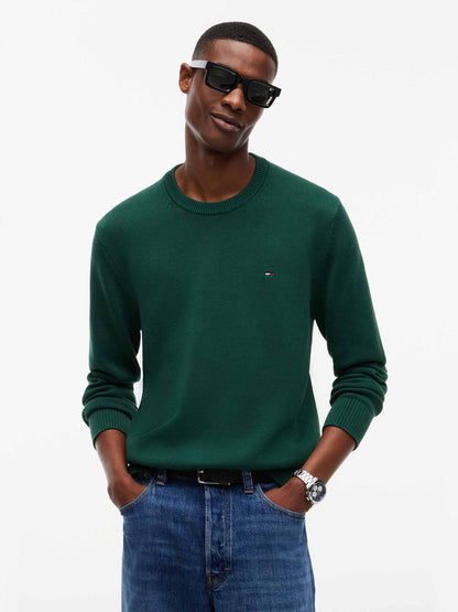 Tommy Hilfiger Tommy Jeans Ess.Crew, maglia da uomo verde