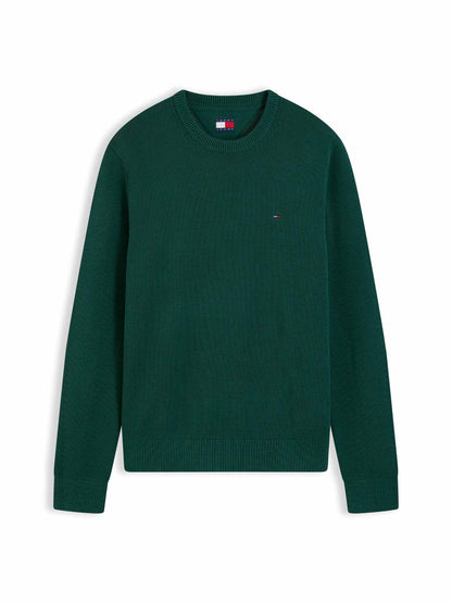 Tommy Hilfiger Tommy Jeans Ess.Crew, maglia da uomo verde