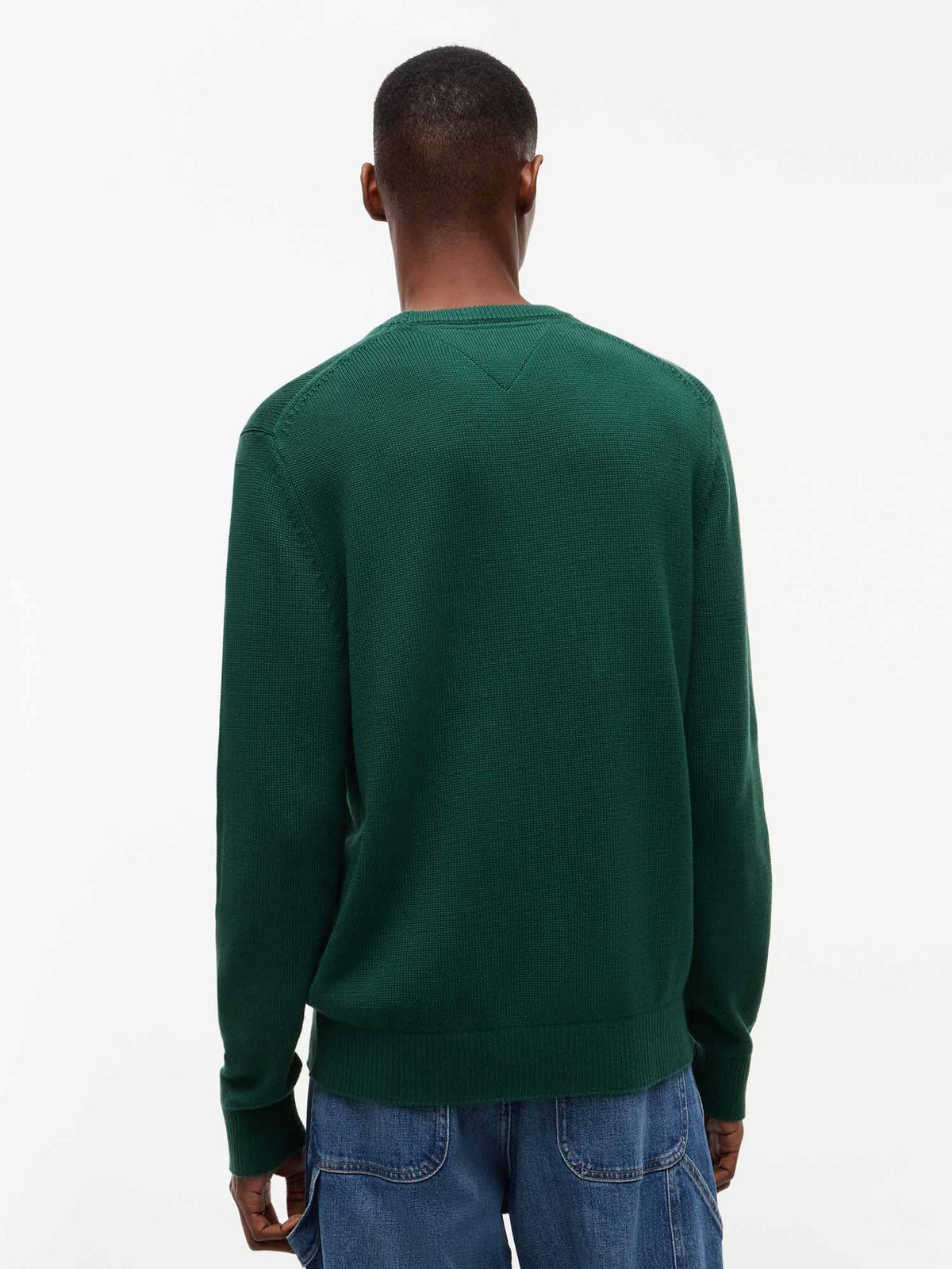 Tommy Hilfiger Tommy Jeans Ess.Crew, maglia da uomo verde