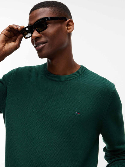 Tommy Hilfiger Tommy Jeans Ess.Crew, maglia da uomo verde