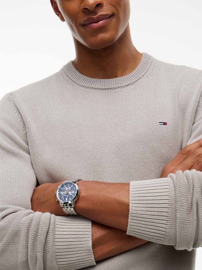 Tommy Hilfiger Tjm Slim Ess, maglia da uomo beige
