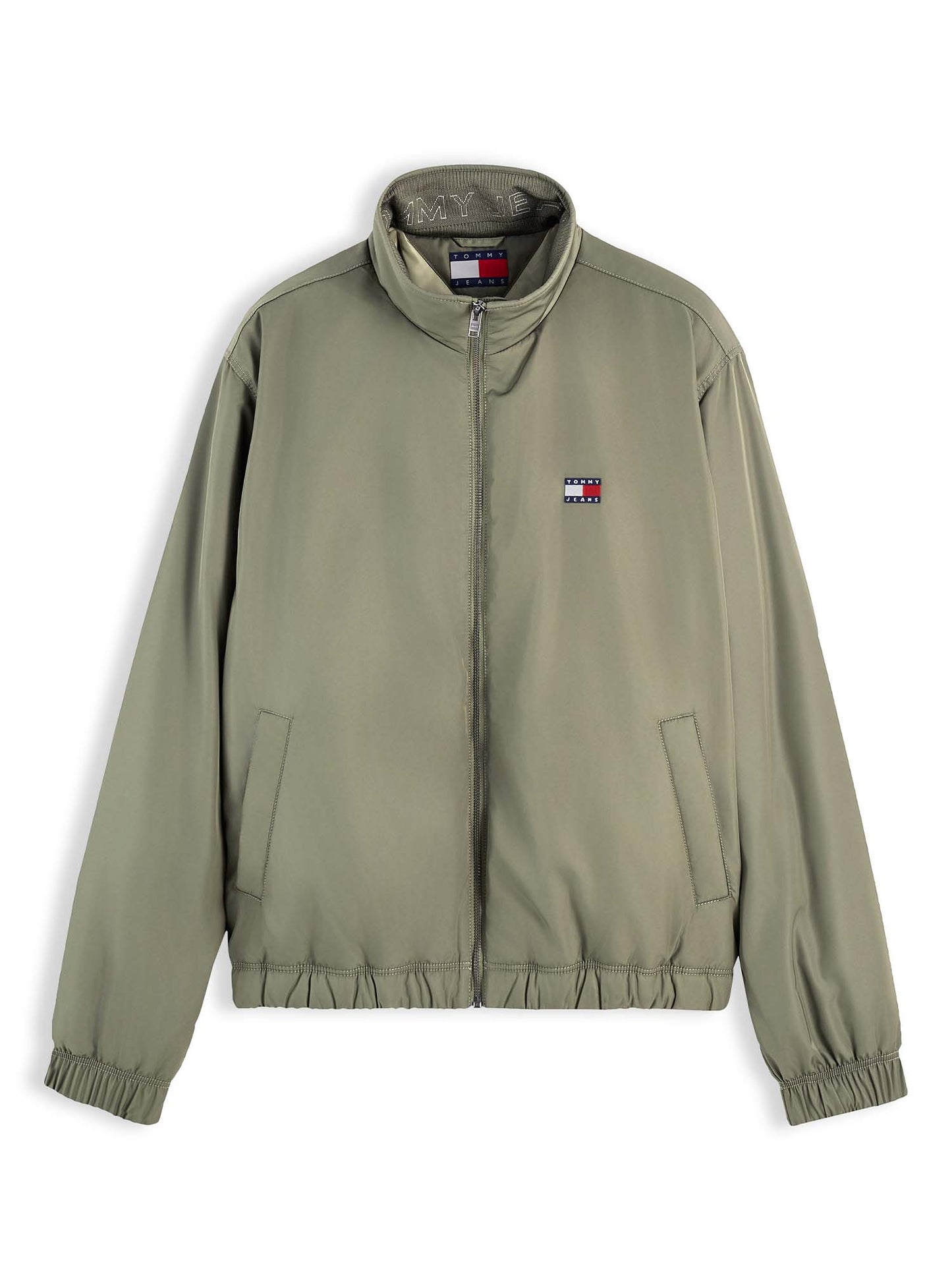 Tommy Hilfiger Jeans Ess. Jkt, giubbotto da uomo verde