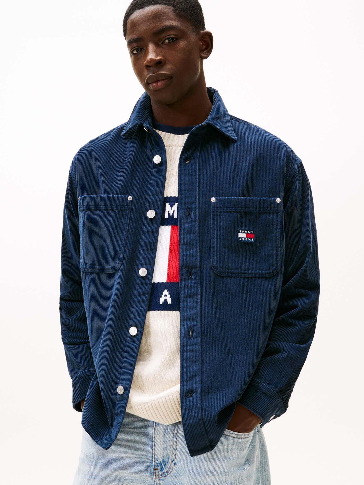TOMMY J. RLXD WASHED