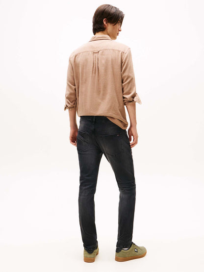 JEANS SCANTON SLIM FIT TOMMY JEANS DA UOMO DENIM NERO