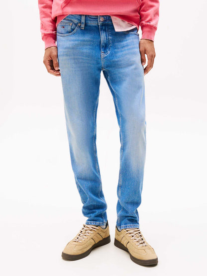 JEANS AUSTIN SLIM TOMMY JEANS DA UOMO DENIM MEDIUM