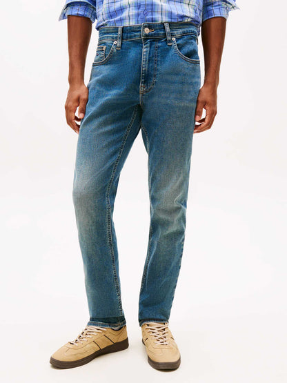 Jeans slim fit Tommy Jeans in denim da uomo