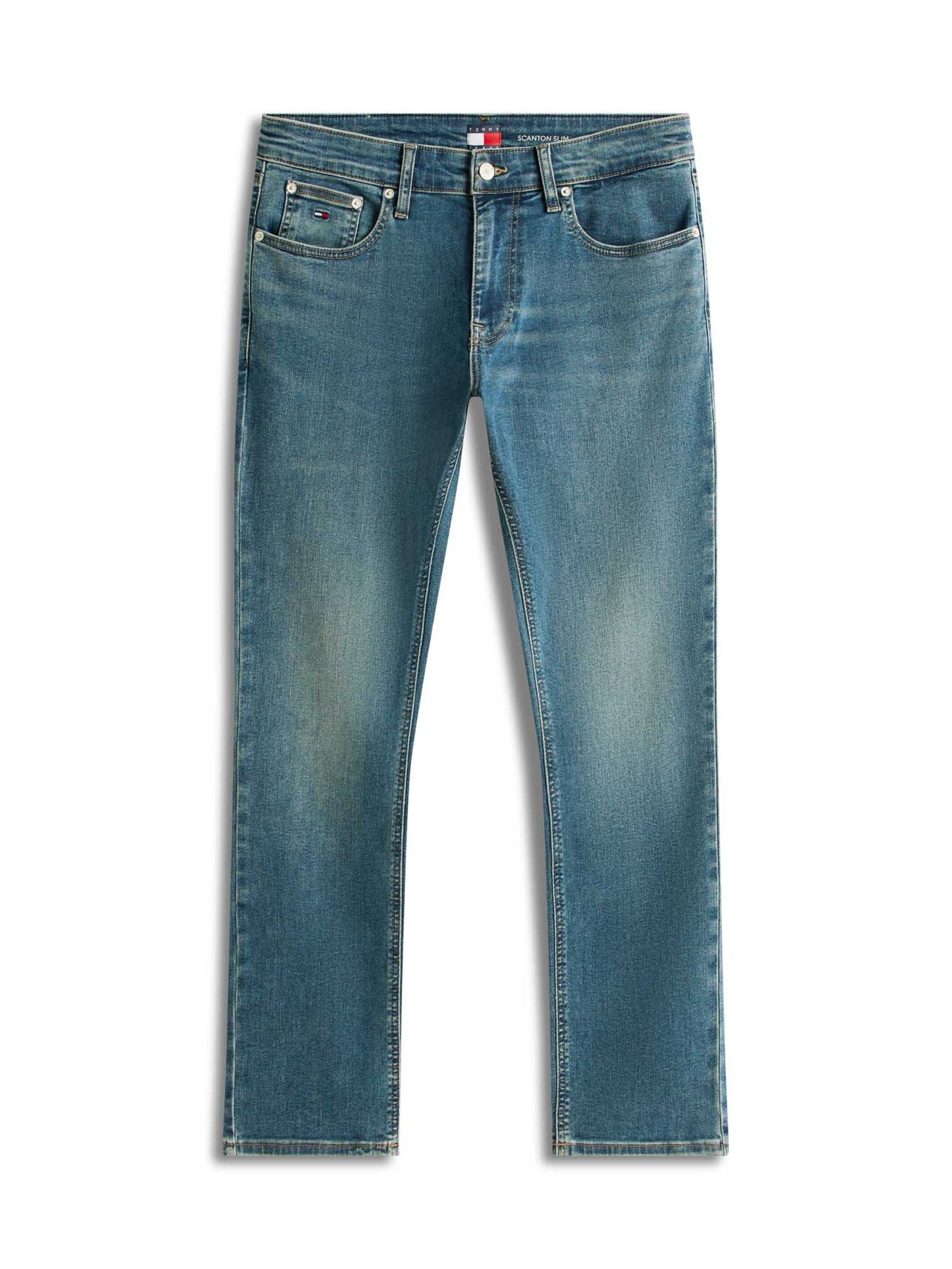Jeans slim fit Tommy Jeans in denim da uomo