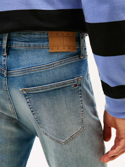 Jeans Scanton slim da uomo in denim medio di Tommy Hilfiger
