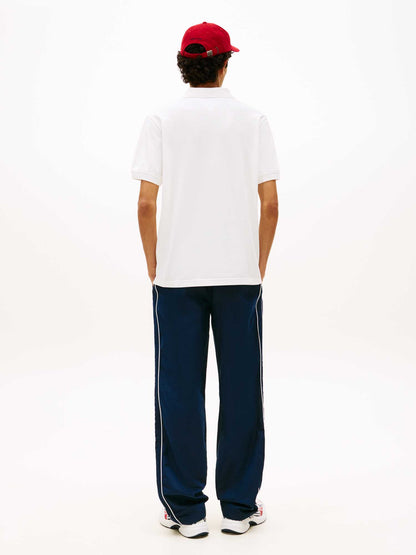 POLO REGULAR BIANCA TOMMY JEANS CON LOGO DA UOMO