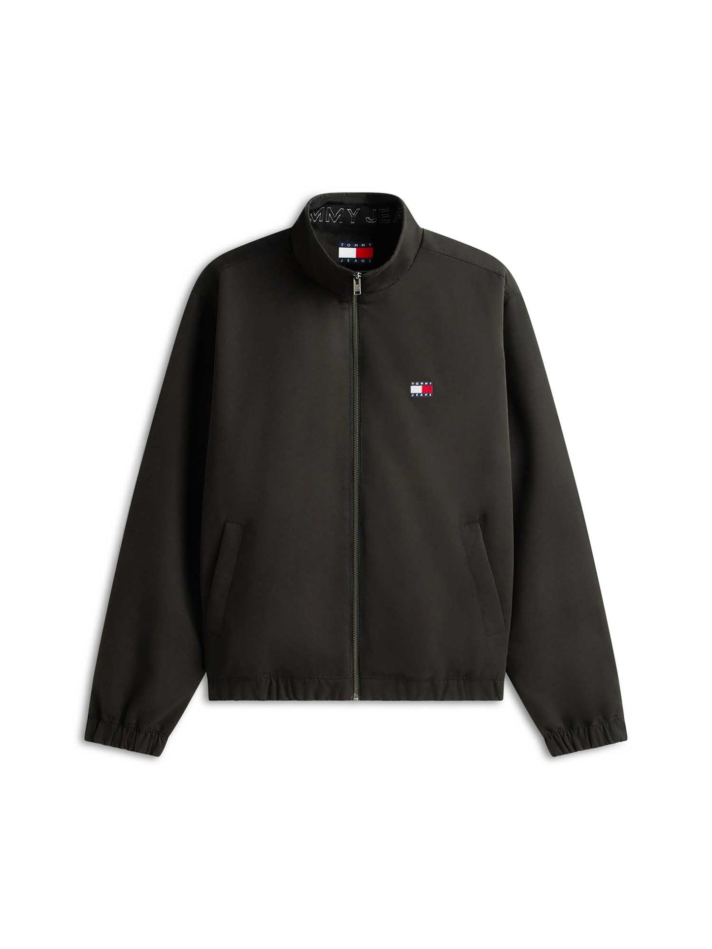 Giubbino leggero nero Tommy Jeans idrorepellente da uomo