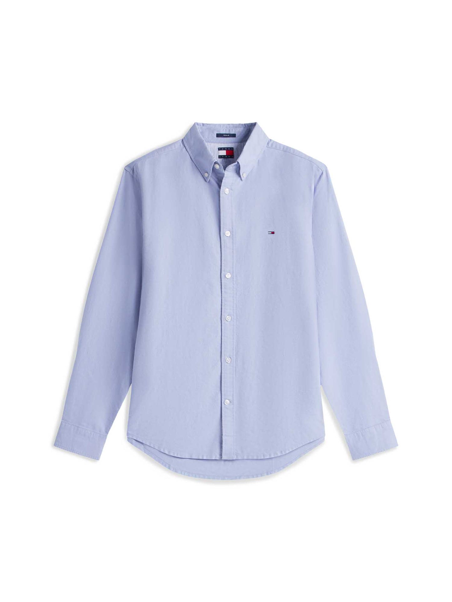 Camicia Oxford celeste Tommy Jeans button-down da uomo