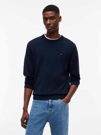 Tommy jeans essentia maglia da uomo blu