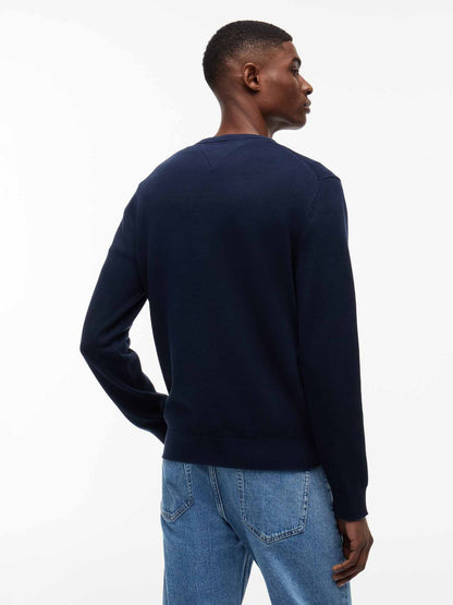 Tommy jeans essentia maglia da uomo blu