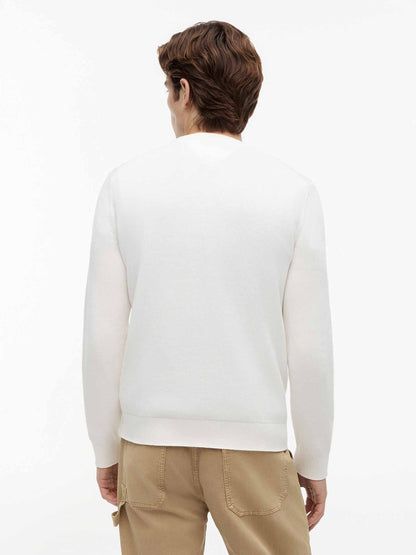 Tommy Hilfiger Tommy Jeans Essentia, maglia da uomo bianca