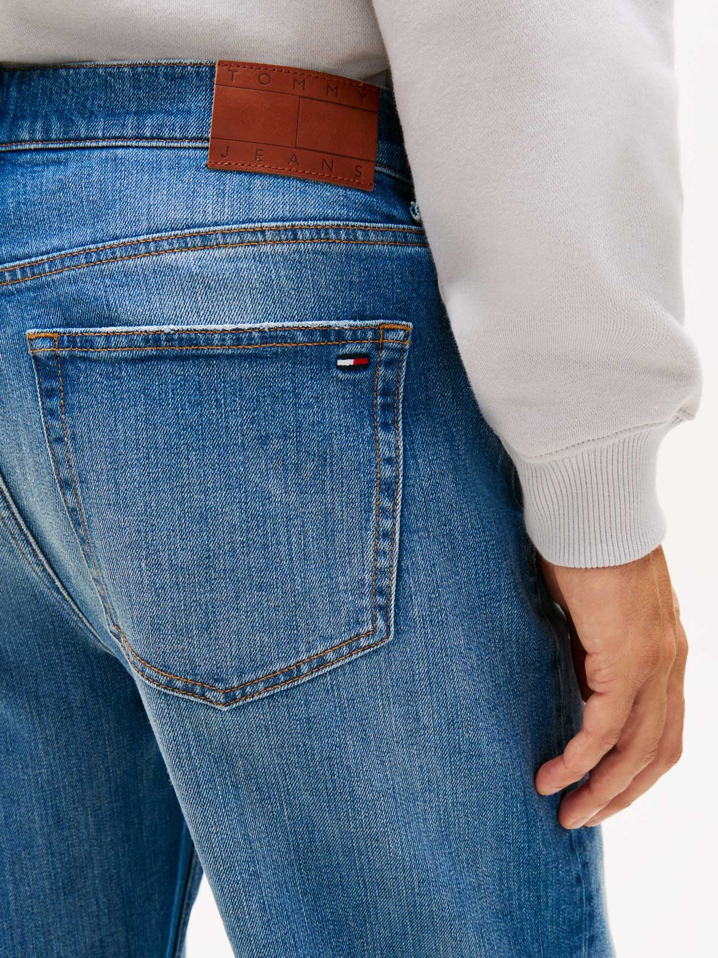 Jeans Tommy Hilfiger Sonny blu da uomo con vestibilità regular