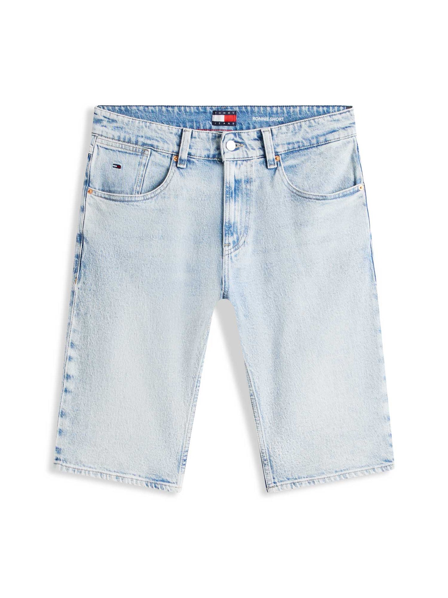 Shorts in denim chiaro Tommy Jeans Ronnie slim fit da uomo