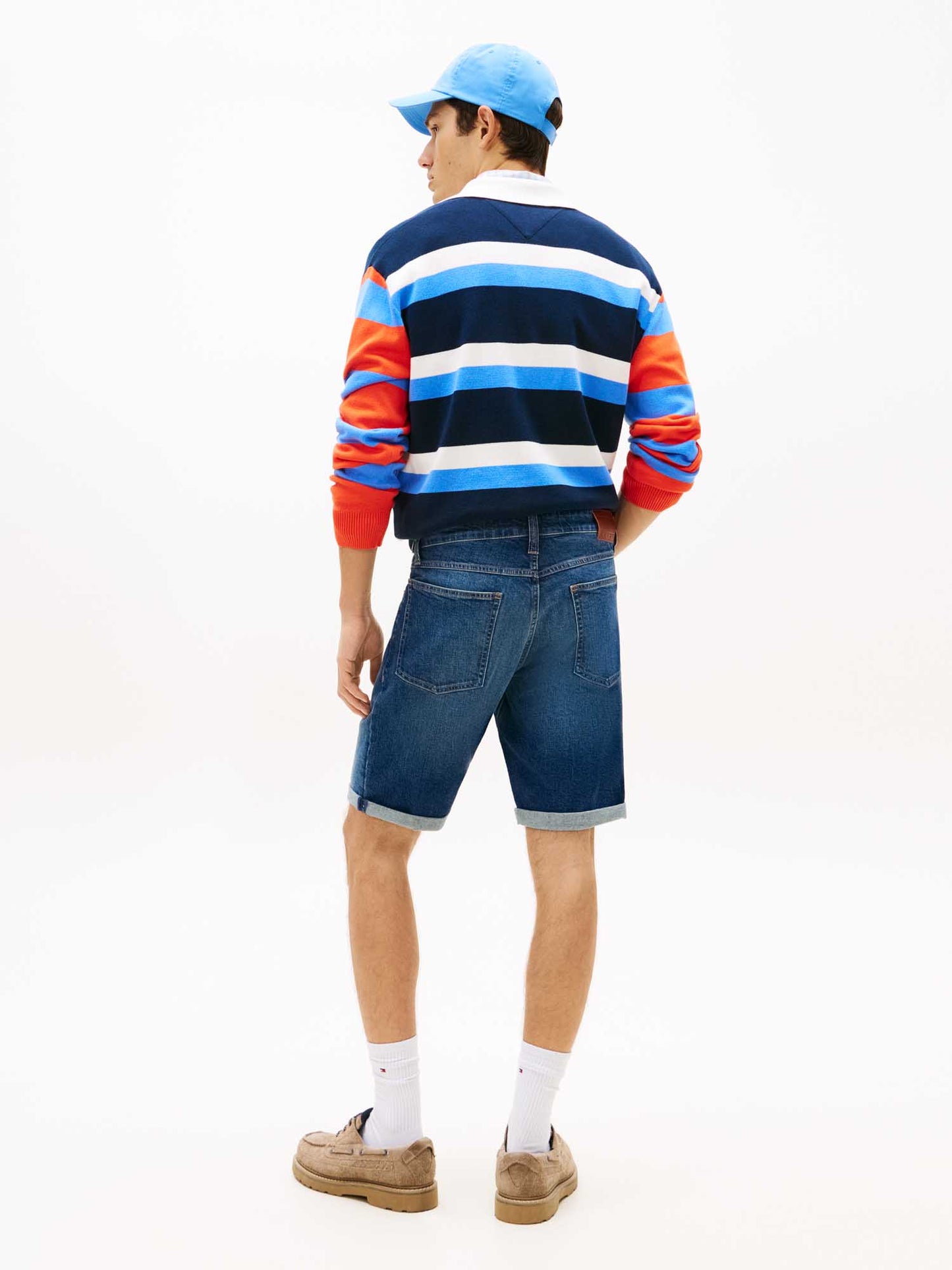 Bermuda Tommy Jeans Ronnie slim fit in denim da uomo