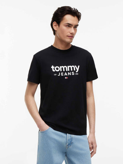 Tommy Hilfiger Tommy Jeans Graphic, t-shirt da uomo nera