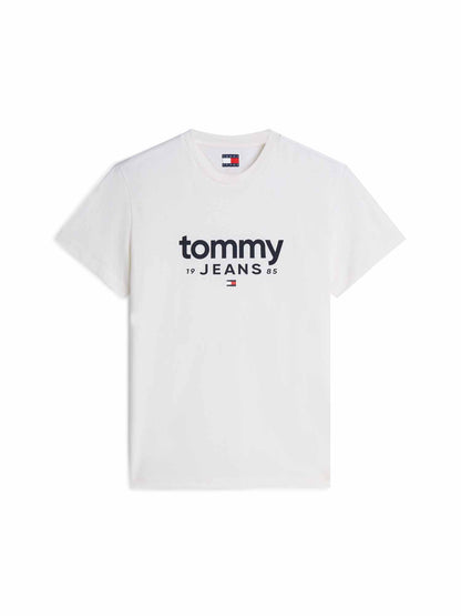 Tommy Hilfiger Tommy Jeans Graphic, t-shirt maniche corte da uomo bianca