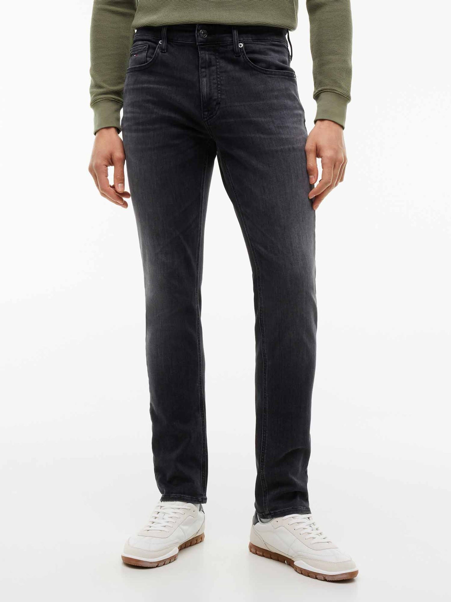 Tommy Hilfiger Scanton, jeans da uomo nero