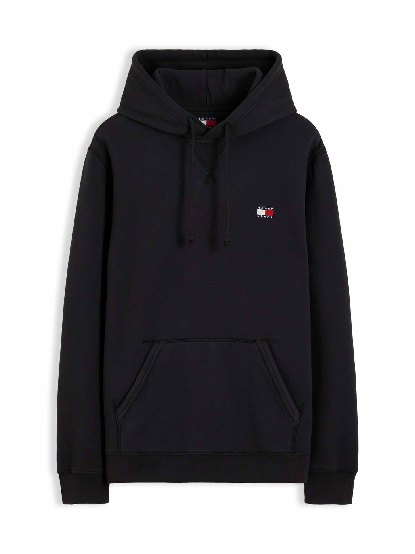 Tommy Hilfiger Badge Hoodie, felpa da uomo nera