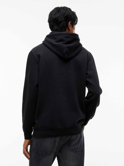 Tommy Hilfiger Badge Hoodie, felpa da uomo nera